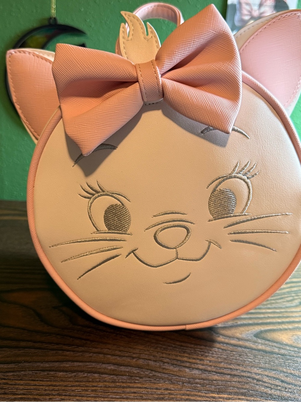 Loungefly Disney the Aristocats Marie Figural Convertible mini backpack